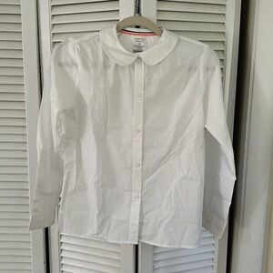Peter Pan button down blouse